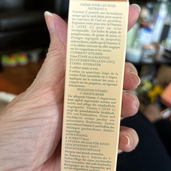 Kat Burki Nutrient C  Eye Cream 15ml.  New In Box! - Picture 4 of 4